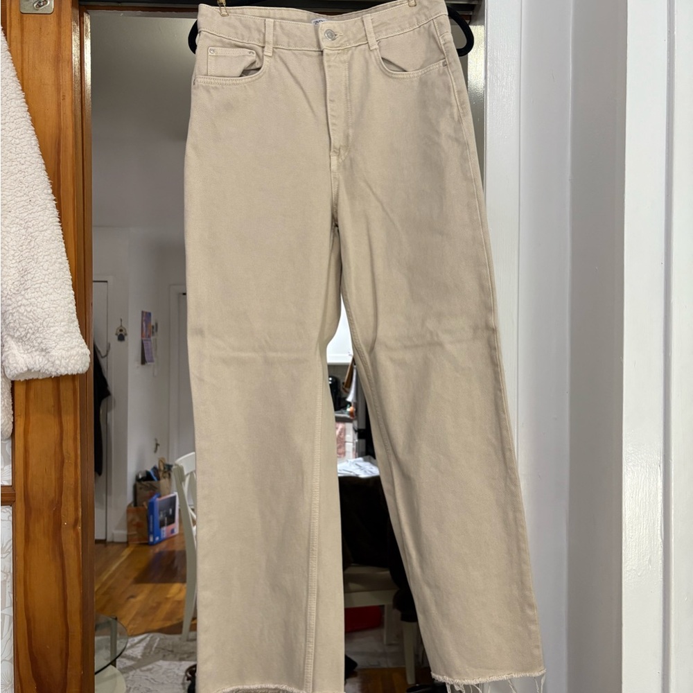 Women's Tan Jeans
